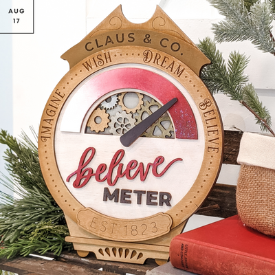 Believe Meter Sign Paint Colors