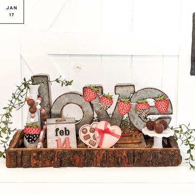 Valentine's Day Set Paint Colors