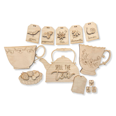 Spill the Tea Set Blanks