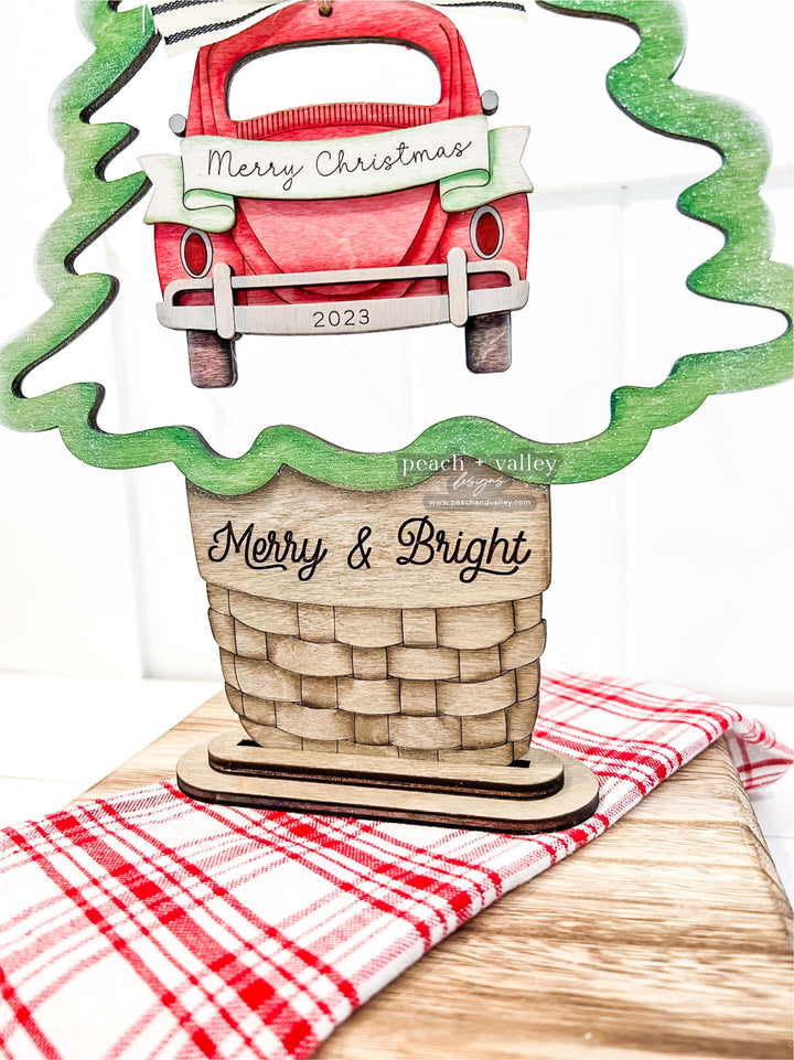 Tree Ornament Stand Cut File