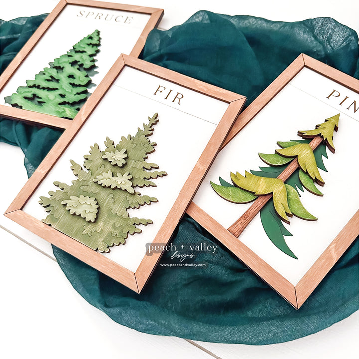 Christmas Trees Cut File