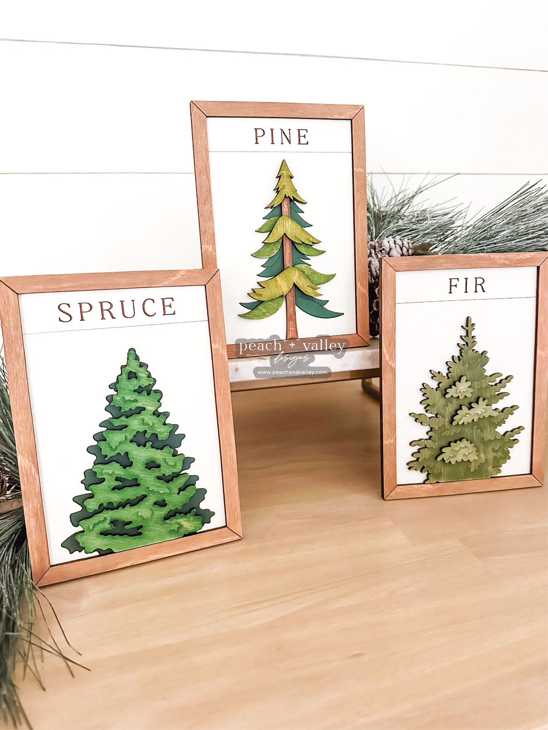 Christmas Trees Cut File