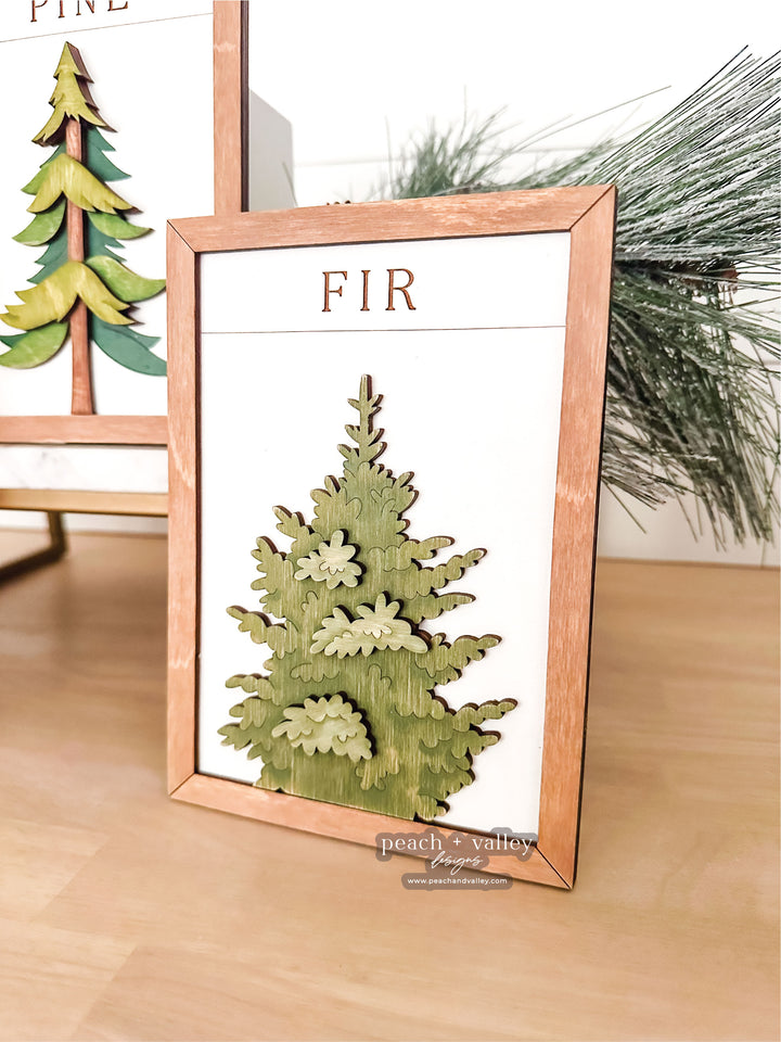 Christmas Trees Cut File