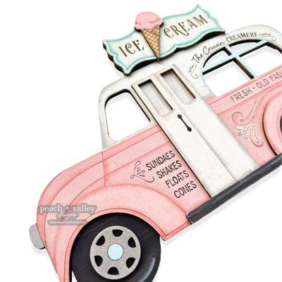 Ice Cream Truck Blank