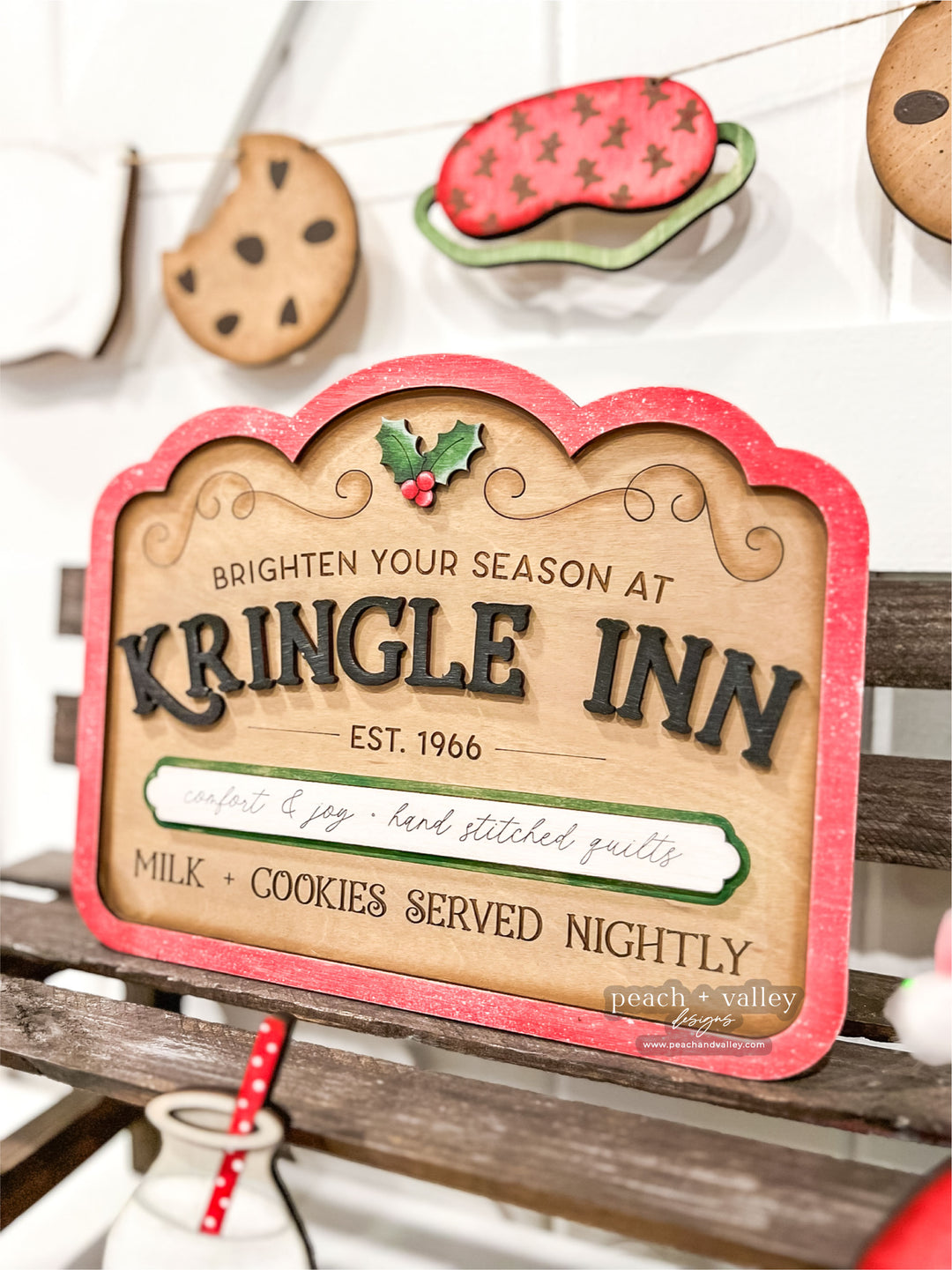 Kringle Inn Sign Cut File