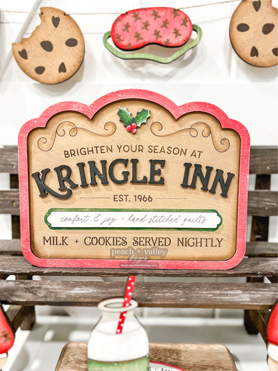 Large Kringle Inn Sign Blank