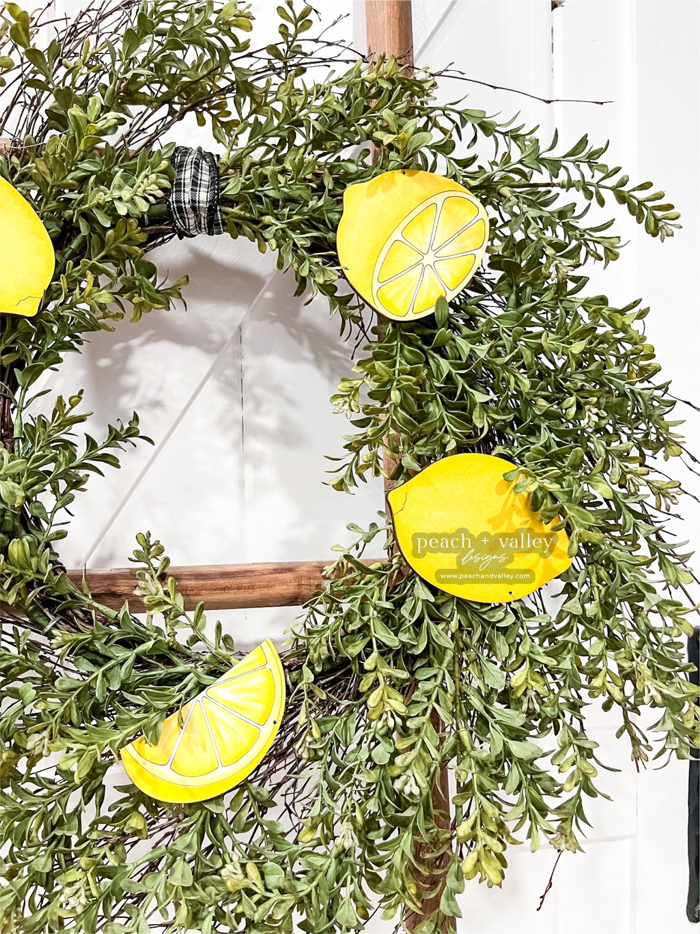 Wreath Lemon Pick Blanks