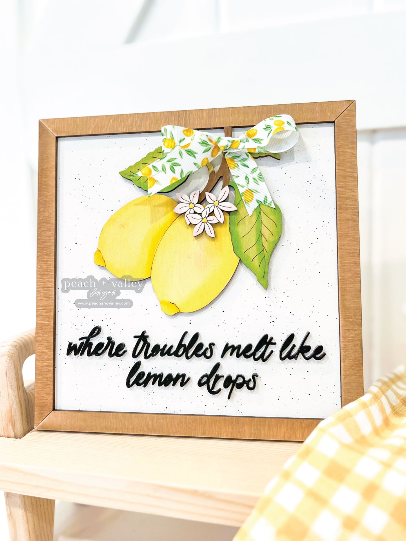 Large Lemon Drops Sign Blanks