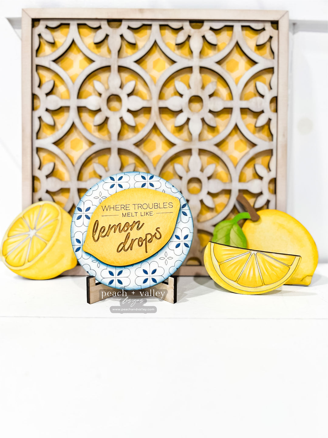 Lemon Drops Set Cut File