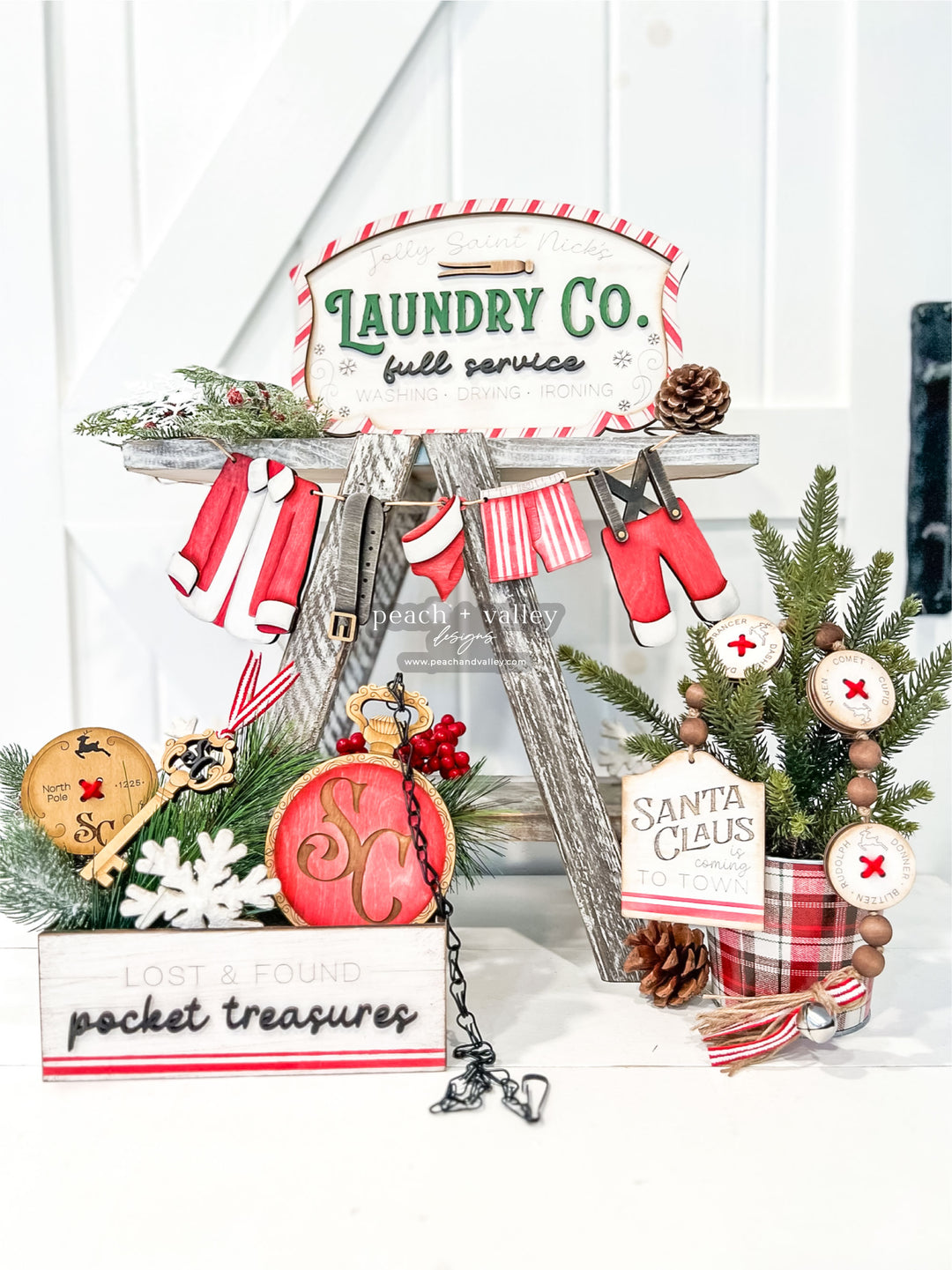 Christmas Laundry Co. Sign Cut File