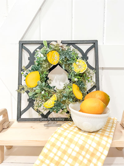 Wreath Lemon Pick Blanks