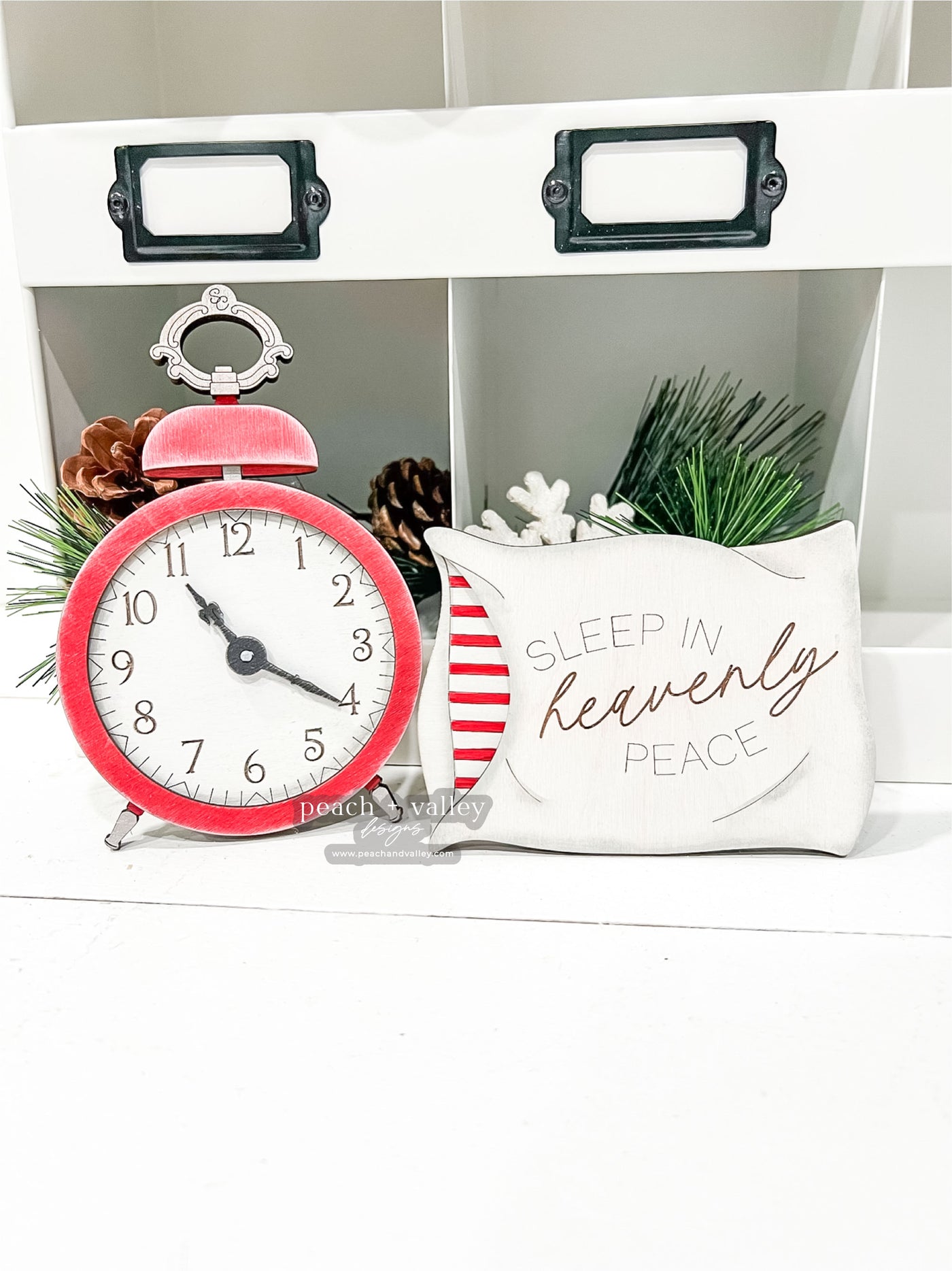 Santa's Alarm Clock Blank