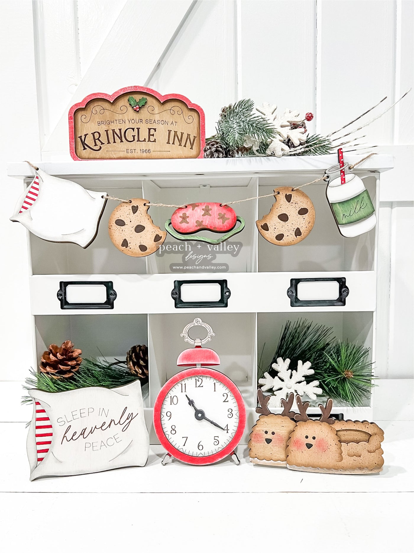 Santa's Alarm Clock Blank