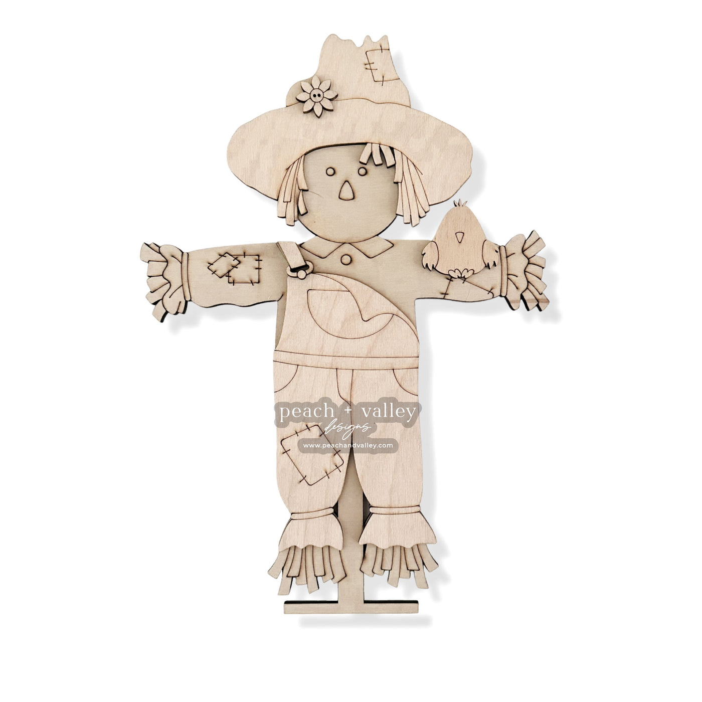 Scarecrow Boy Shelf Sitter Blank