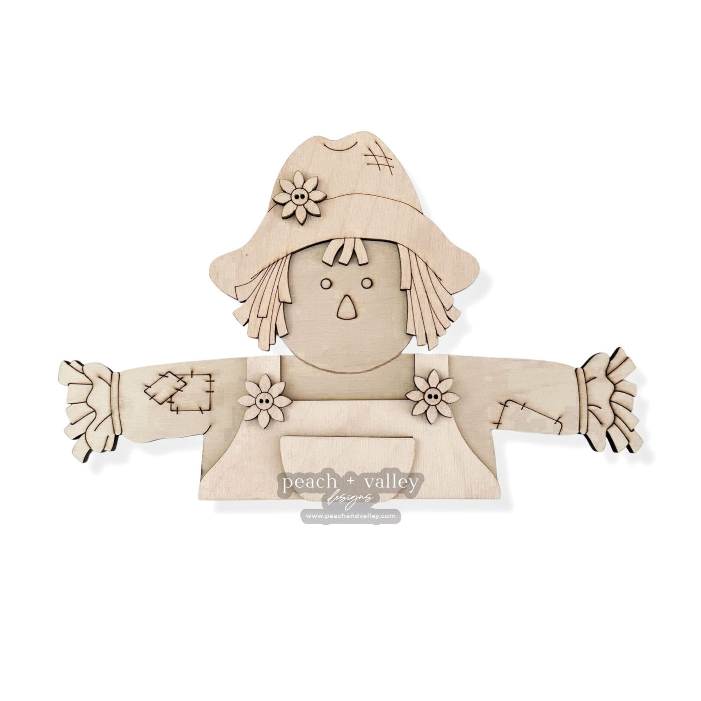 Scarecrow Girl Mini-Mee Blank