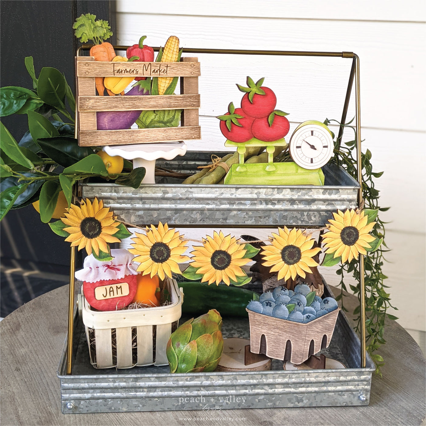 Farmers Market Blanks Set