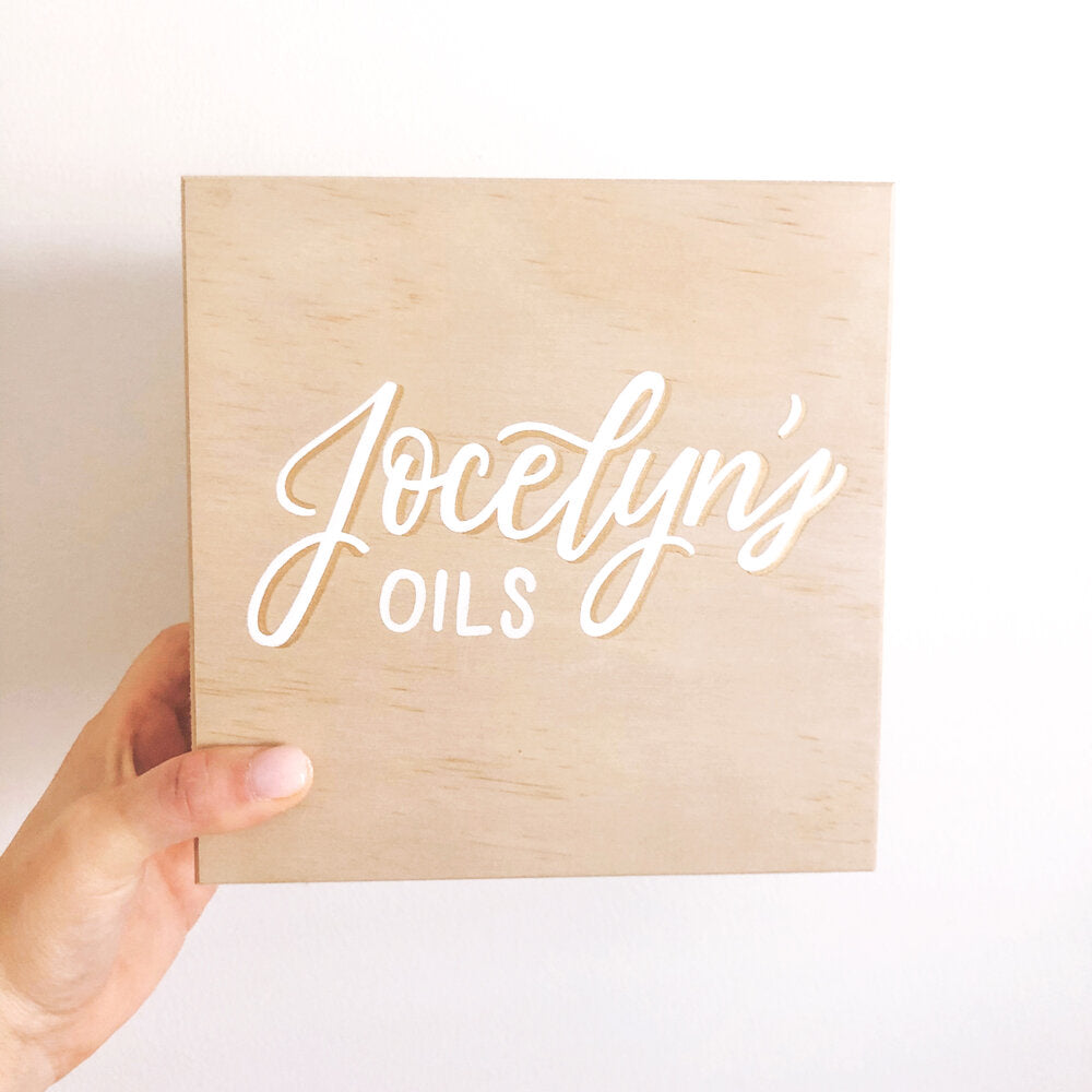 52 Slot Essential Oil Box