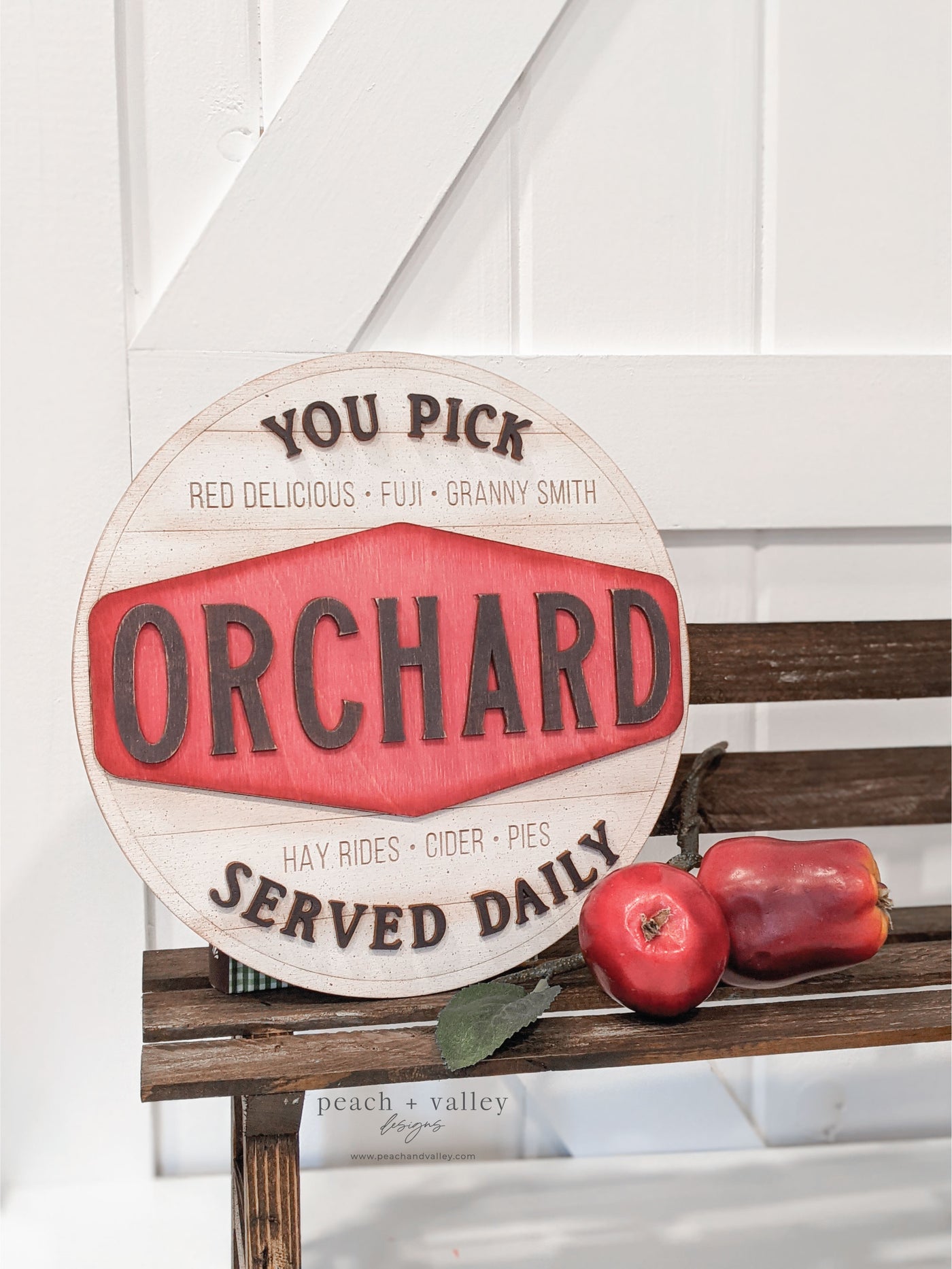 Apple Orchard Sign SVG