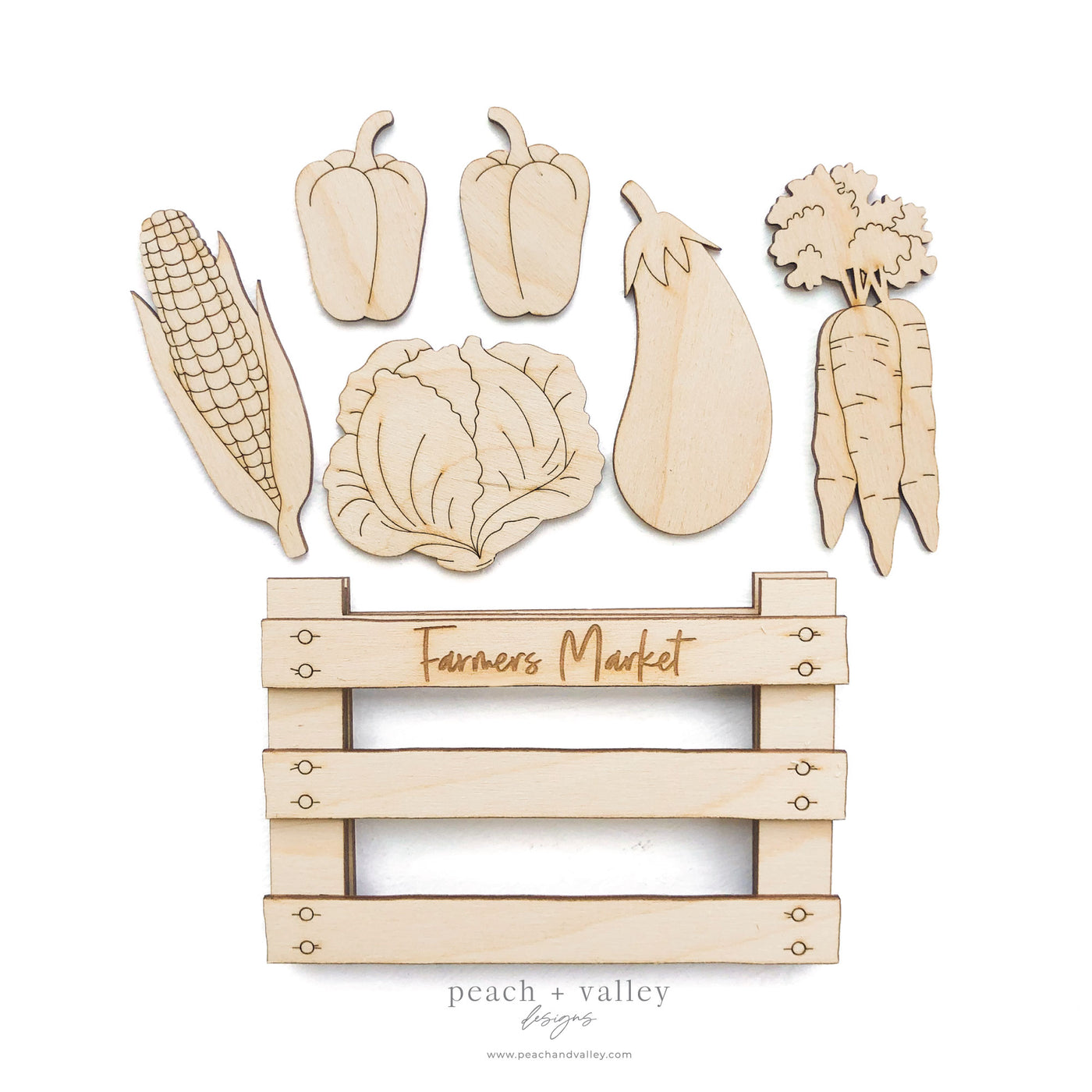 Veggie Crate Blank