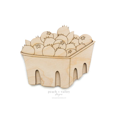 Blueberry Basket Blank