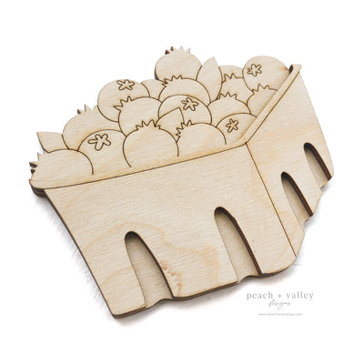 Blueberry Basket Blank