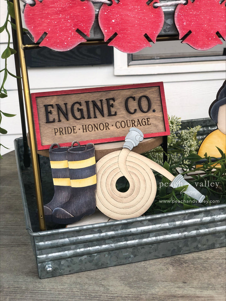 Firefighter Set SVG