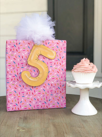 Foil Balloon Numbers SVG