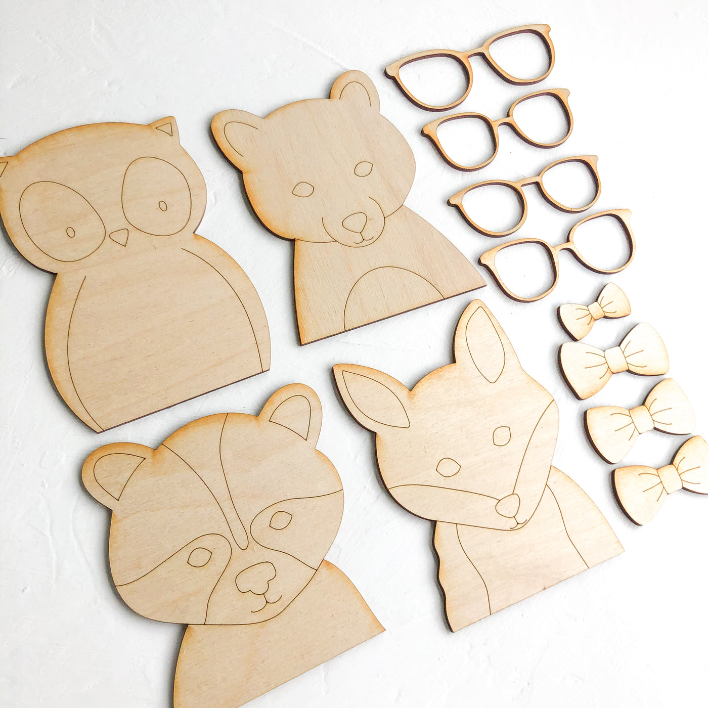 Woodland Creature Set SVG