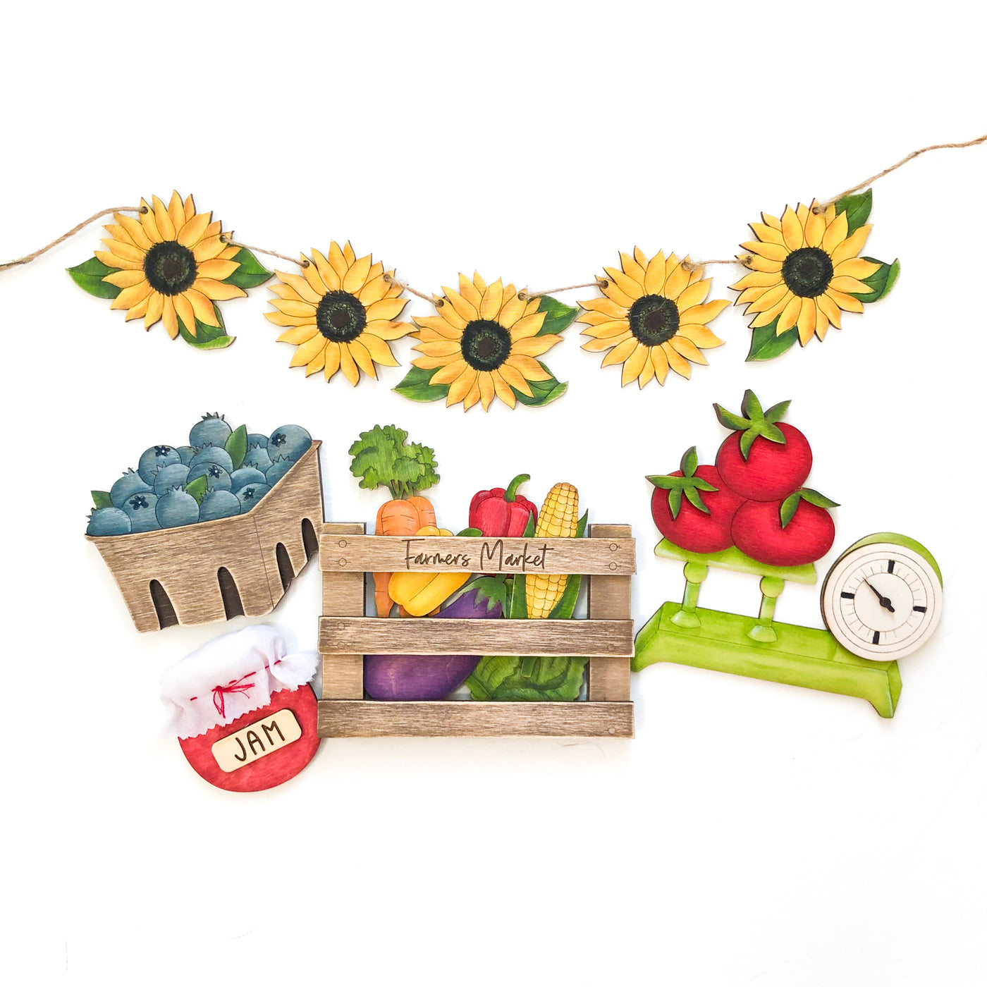 Farmers Market Blanks Set