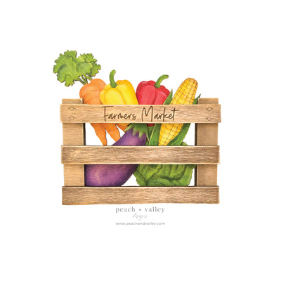 Veggie Crate Blank