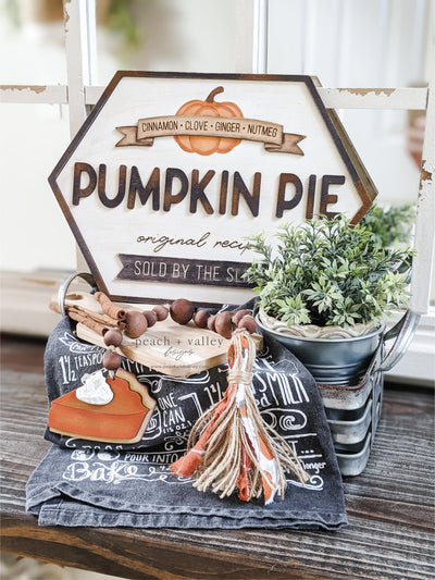 Pumpkin Pie Beaded Garland