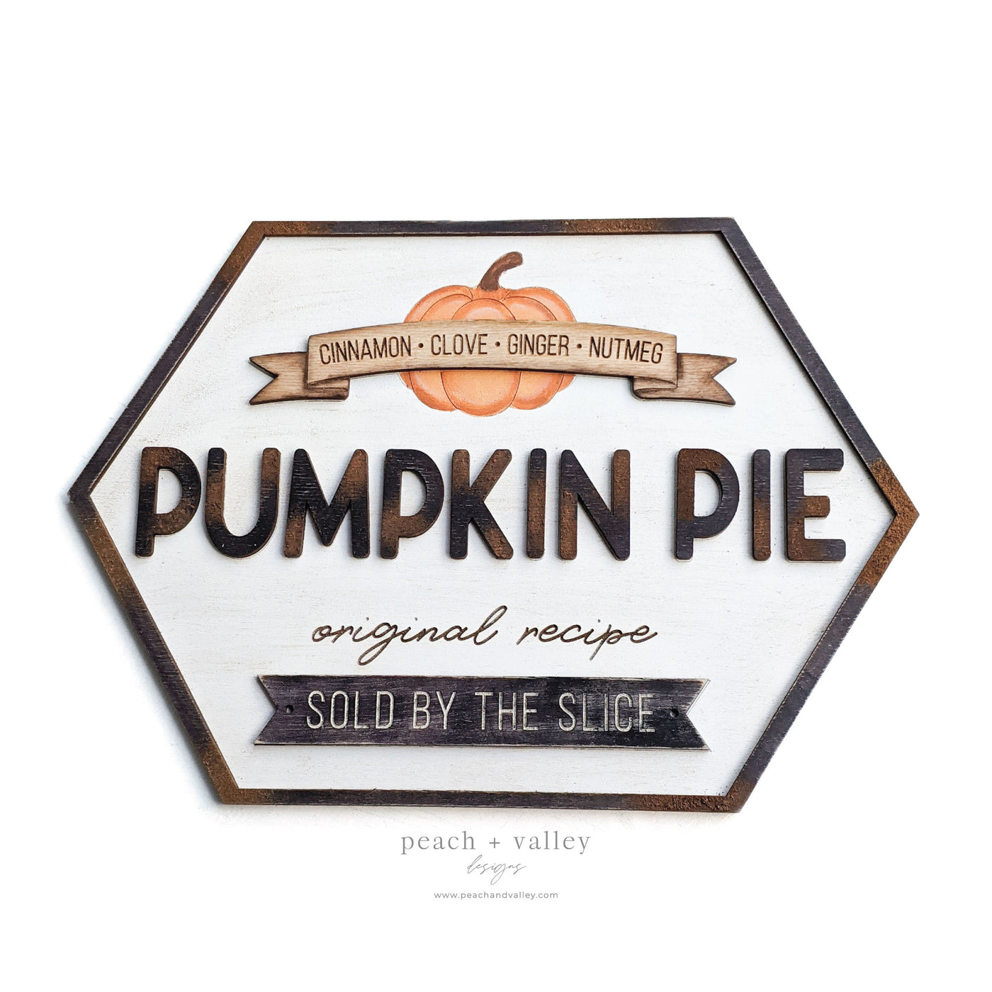 Pumpkin Pie Sign SVG