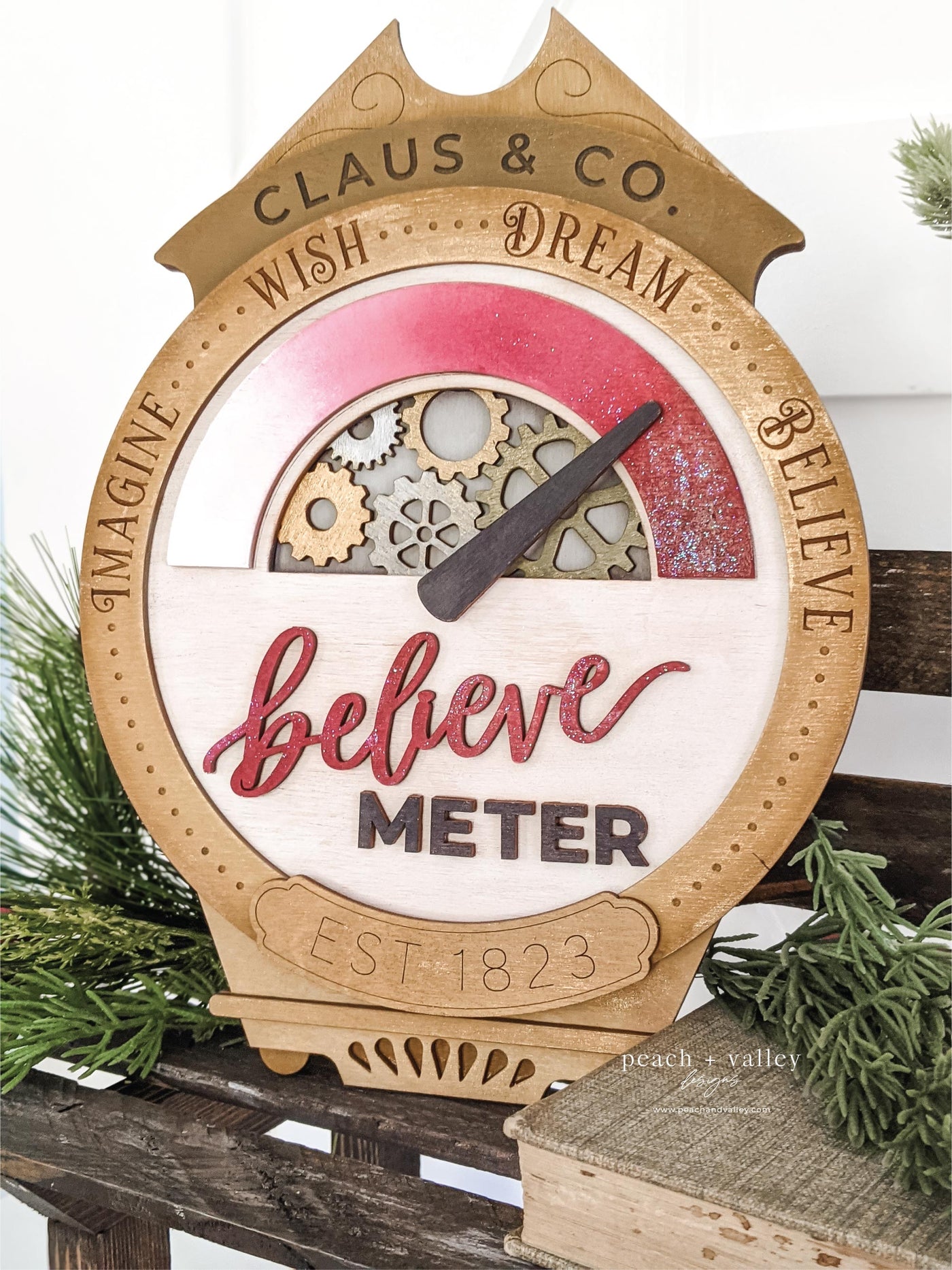 Believe Meter Sign Blank