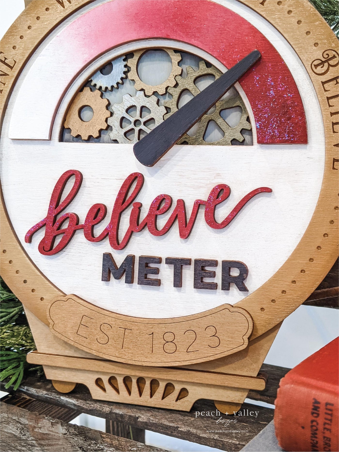 Believe Meter Cut File