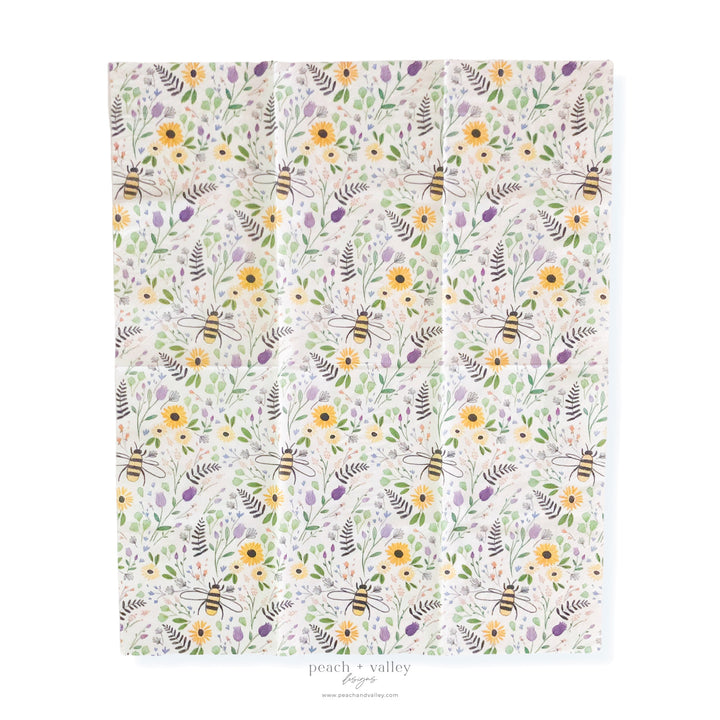 Bumble Bee Pattern Guest Napkin