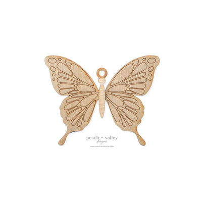 Butterfly Garland Tag Blank