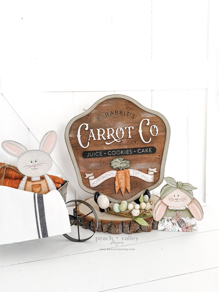 Carrot Co. Sign Cut File