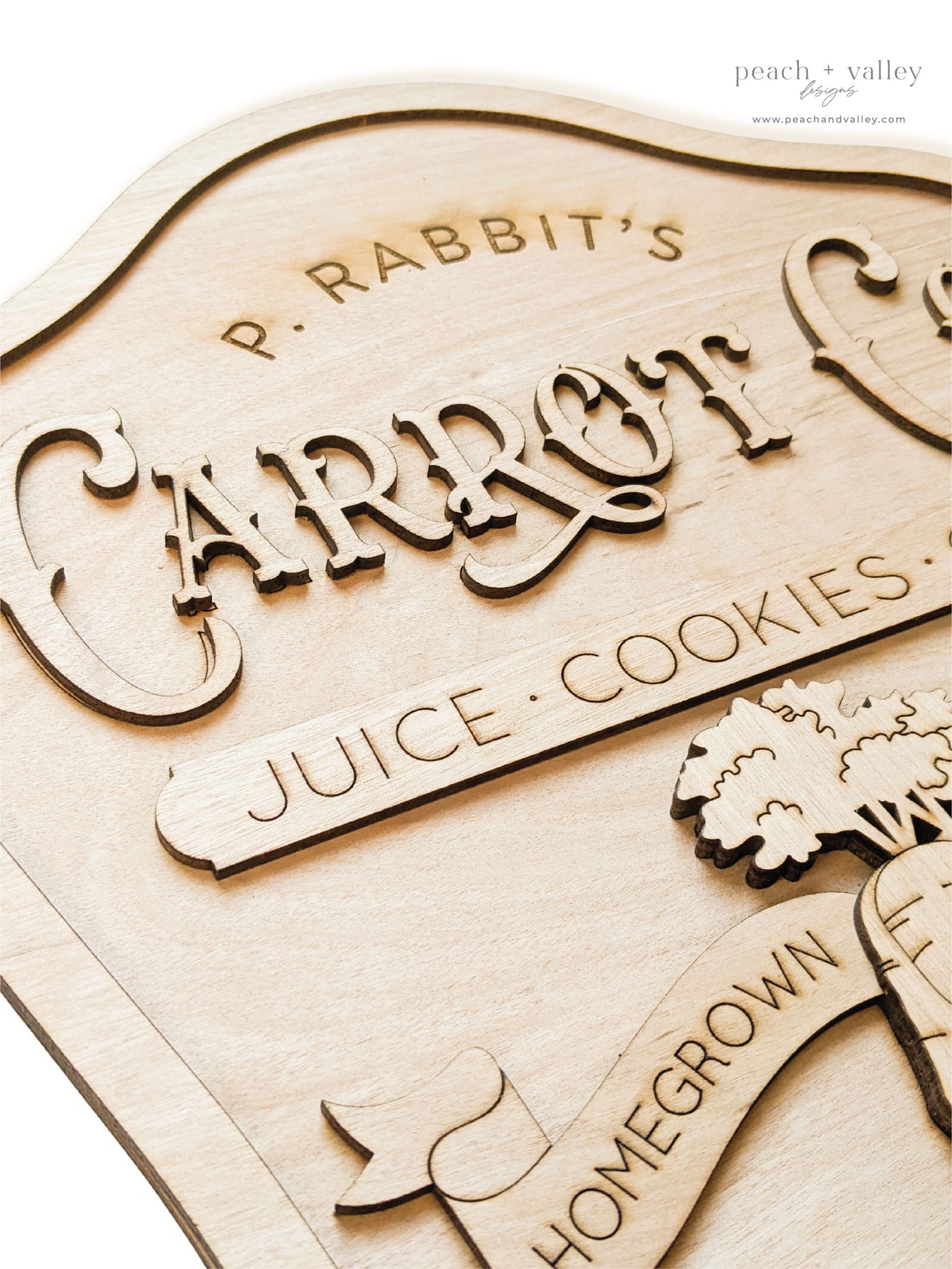 Carrot Co. Sign Blank