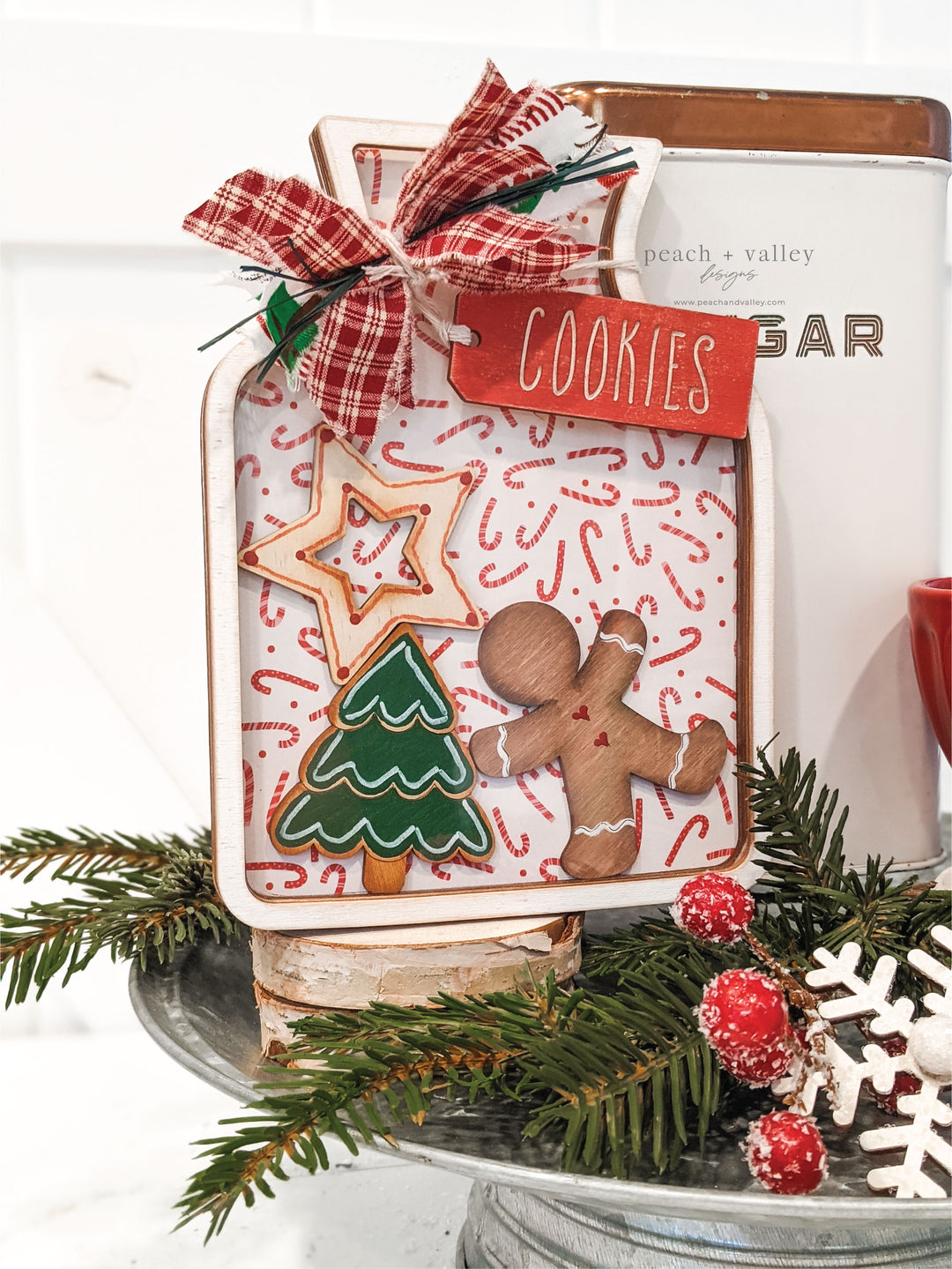 Christmas Cookie Jar Cut File