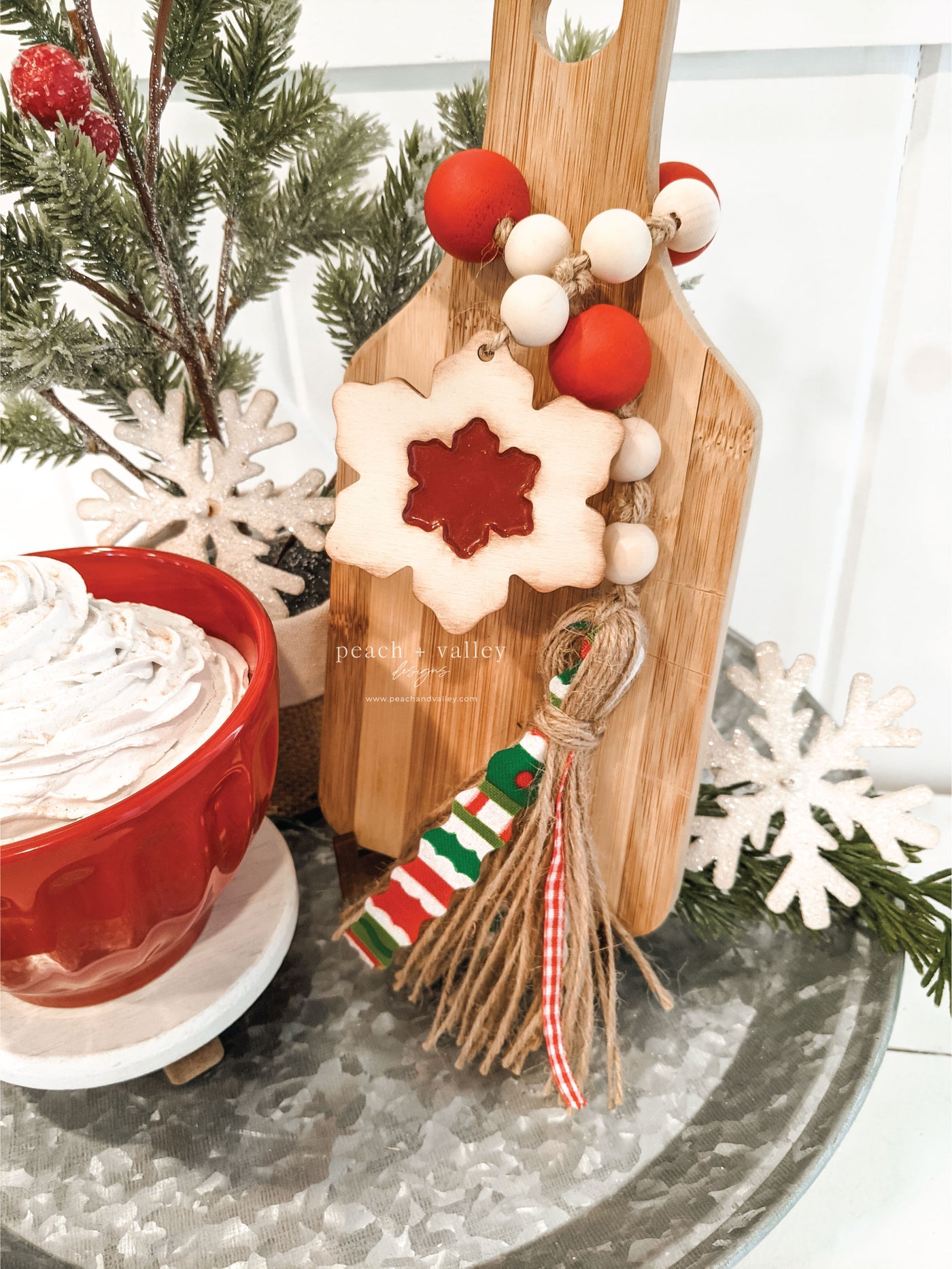 Christmas Garland Tags Cut File