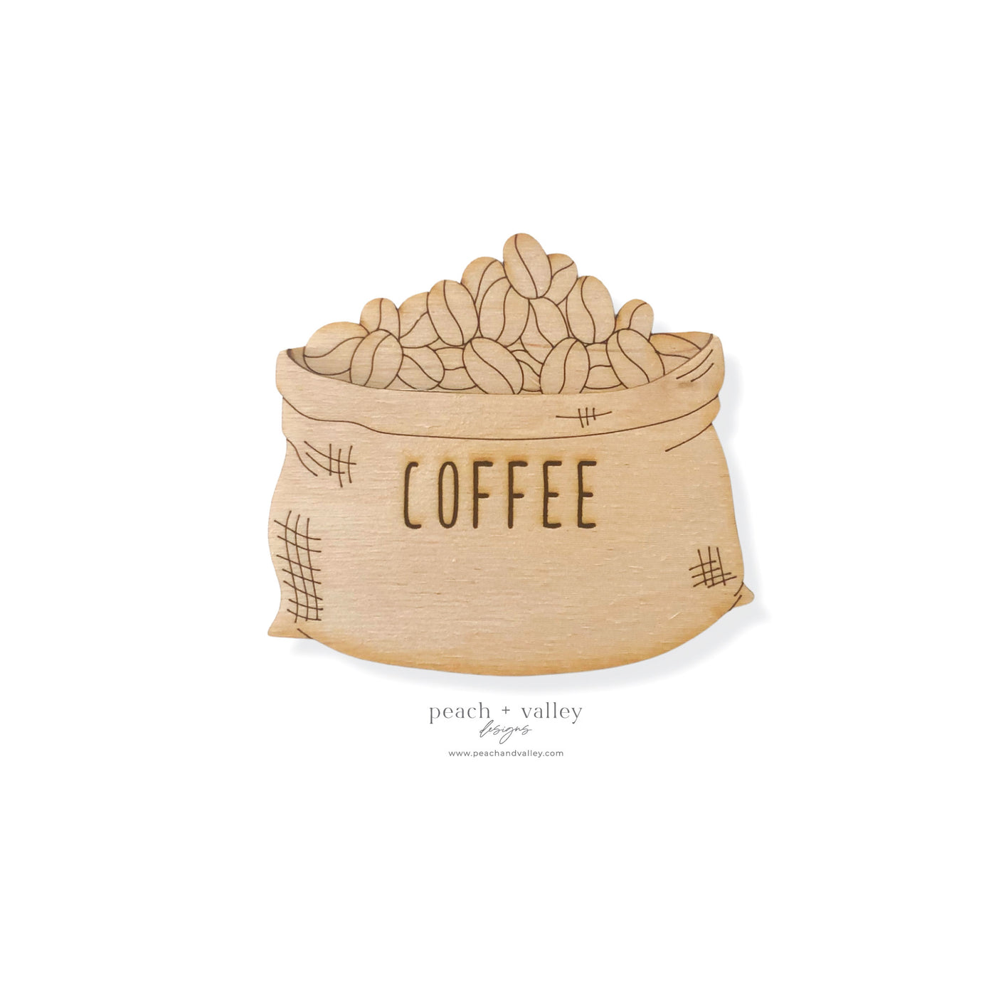 Coffee Bean Bag Blank