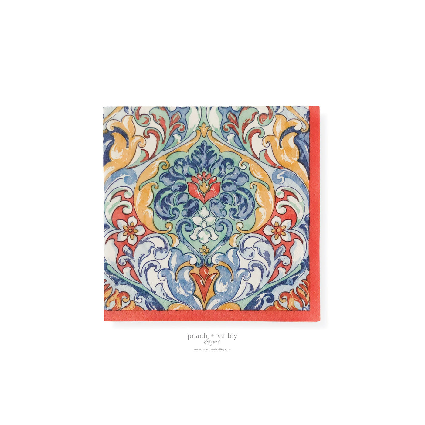 Moroccan Tile Luncheon Napkin