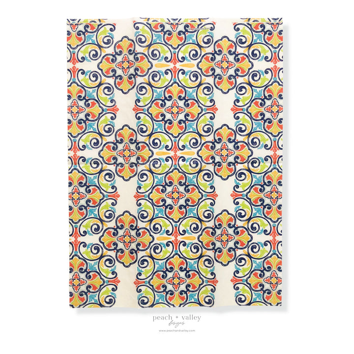 Colorful Summer Pattern Guest Napkin