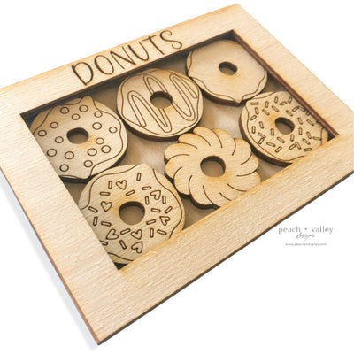 Donut Box Blank