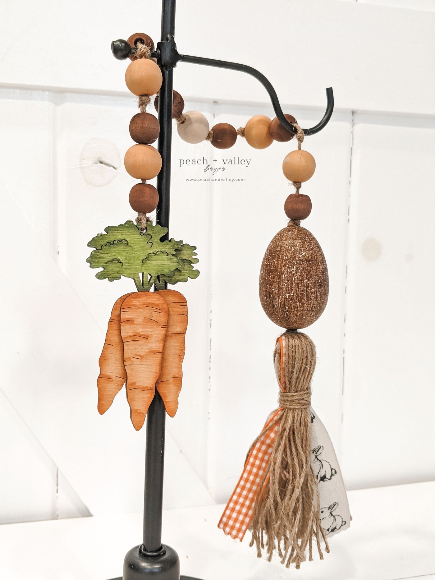 Carrot Garland Tag Blank