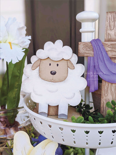 Easter Sheep Blank
