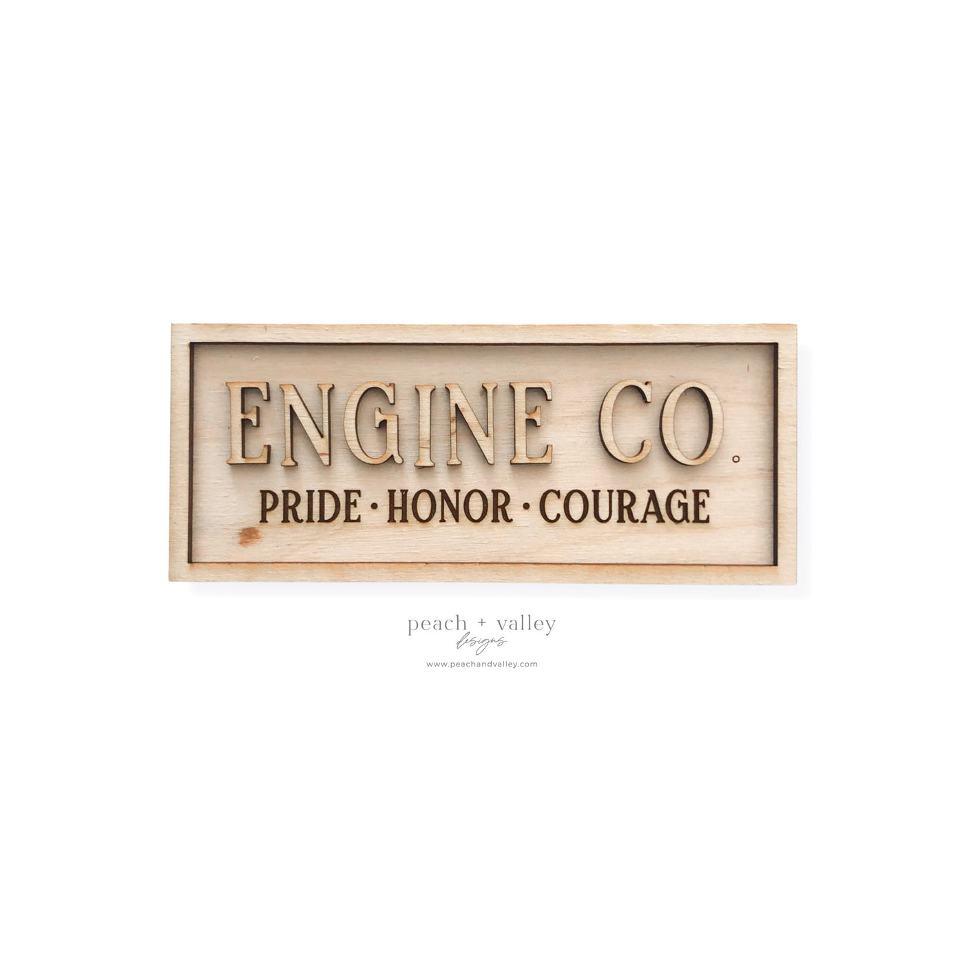 Engine Co. Sign Blank