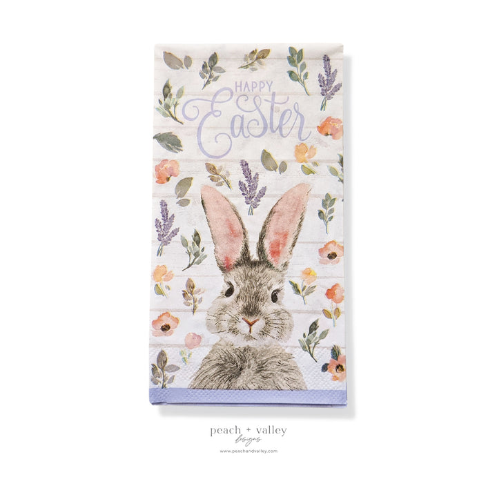 Happy Easter Bunny Guest Napkin