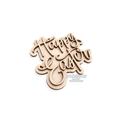 Happy Easter Garland Tag Blank