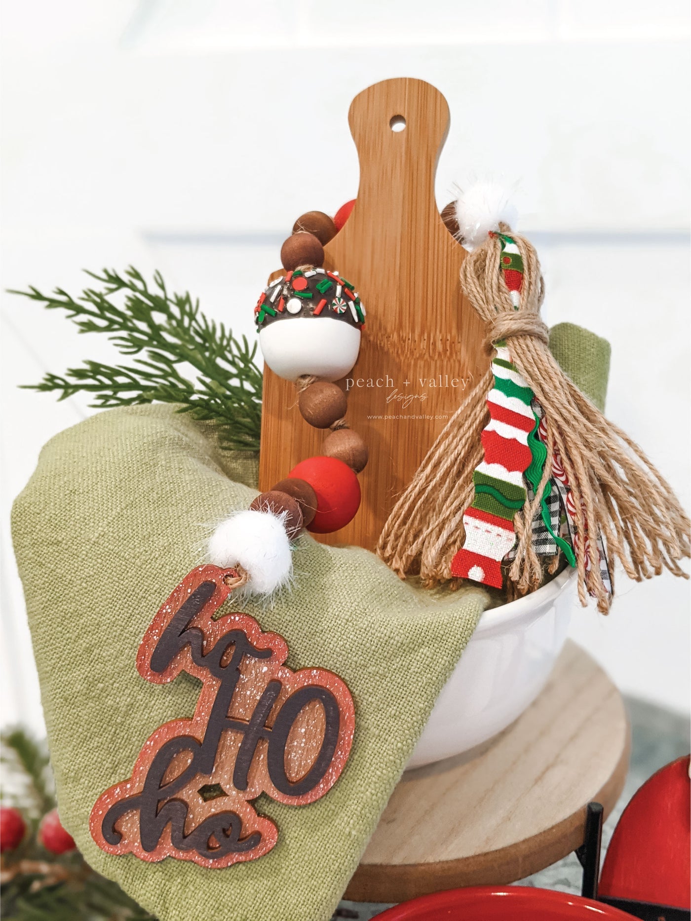 Christmas Garland Tags Cut File